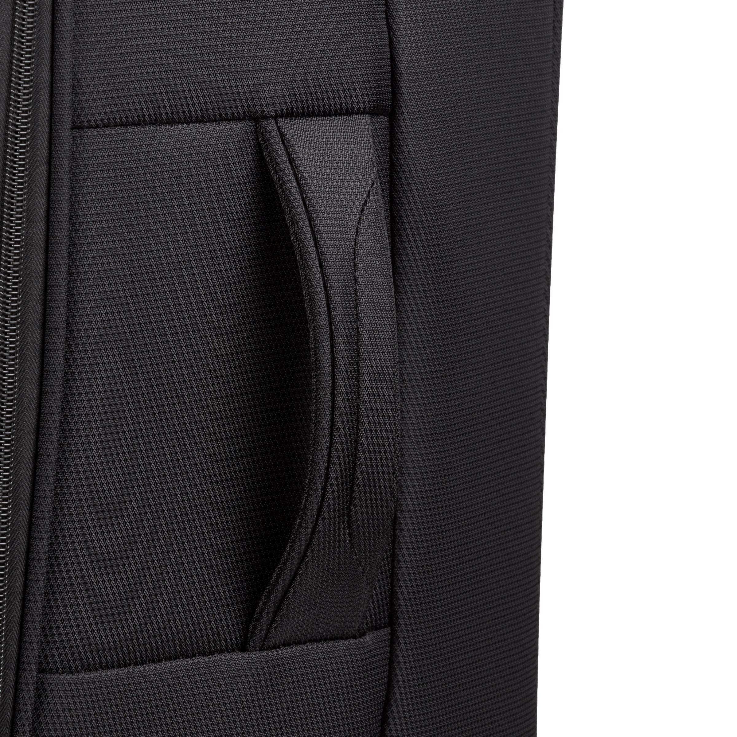 SwissGear 4010 Softside Luggage with Spinner Wheels, Black, Checked-Medium 23-Inch - Image 8