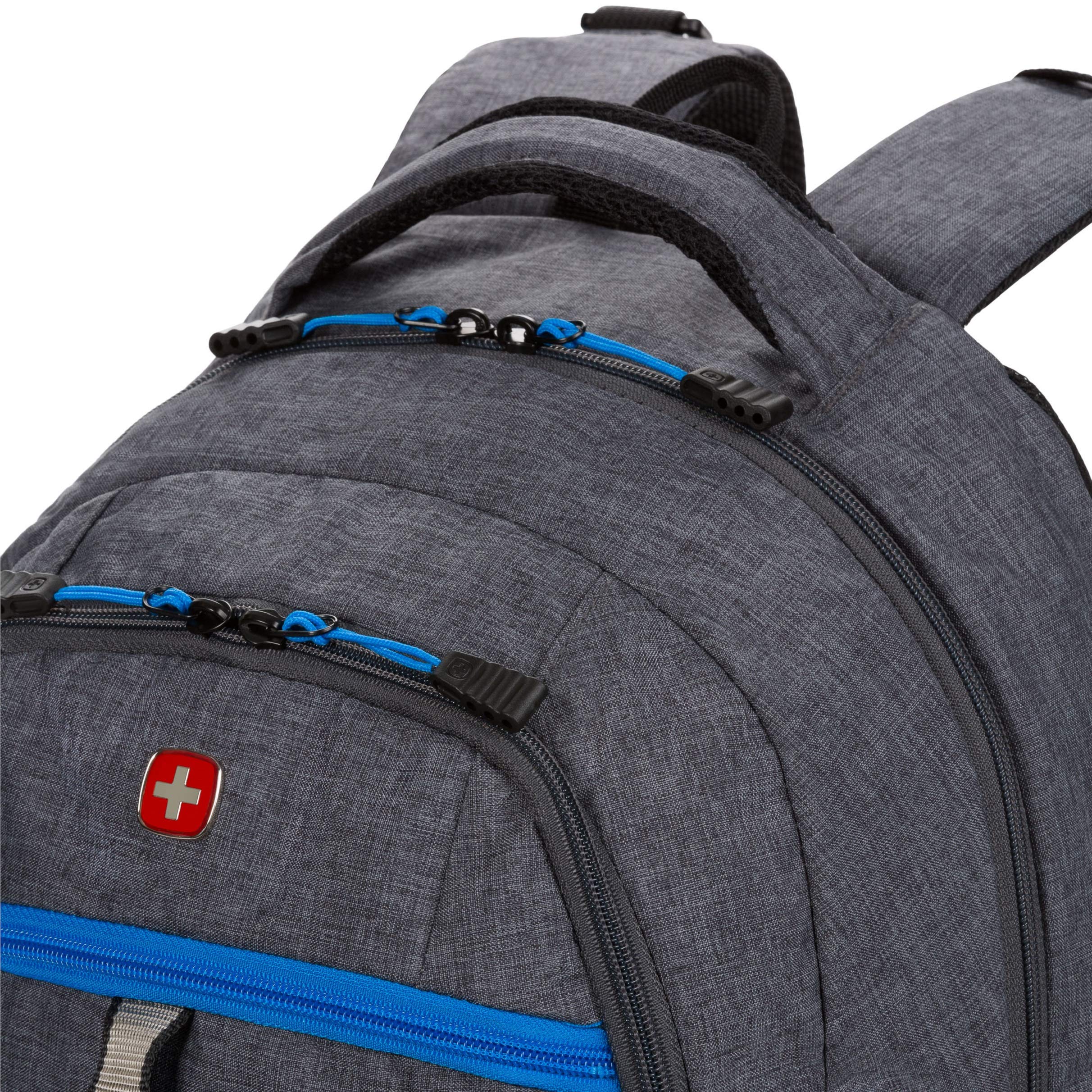 SwissGear 5918 Laptop Backpack, Grey, 17.75-Inch - Image 6