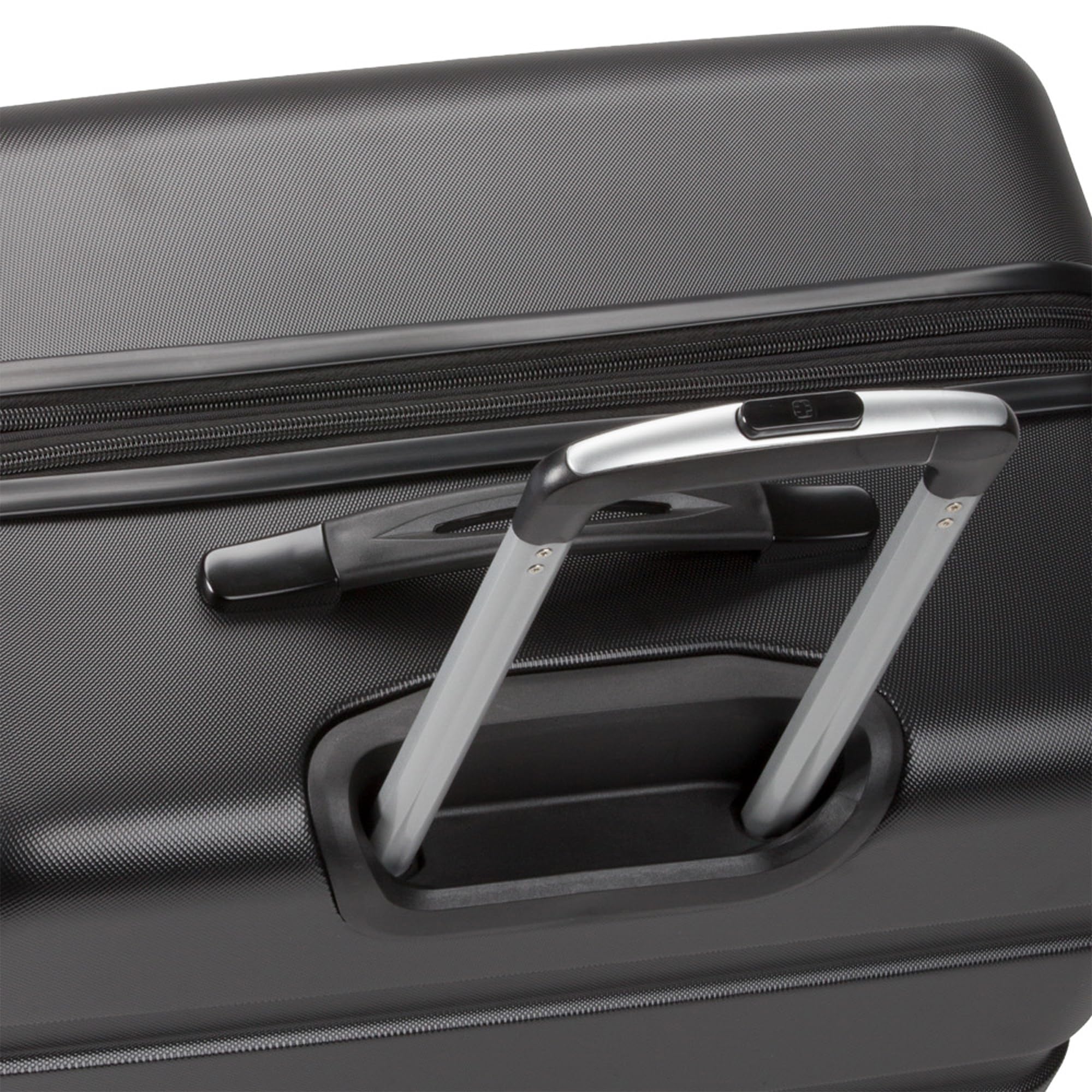 SwissGear 7366 Signature Hardside Expandable Luggage with Spinner Wheels, TSA Lock, Cup-Holder, Black, 3-Piece Set (19/23/27) - Image 8
