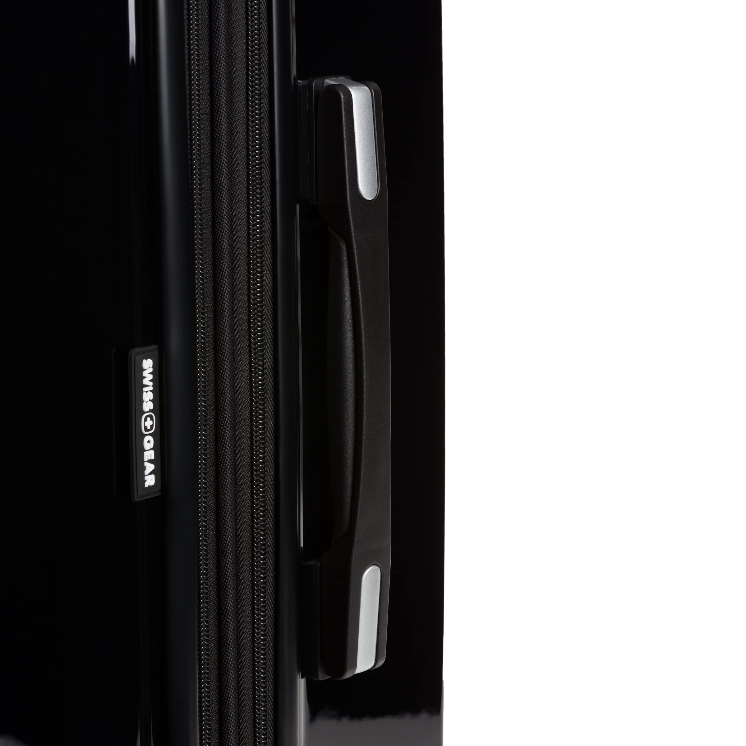 SwissGear 7786 Hardside Expandable Luggage with Spinner Wheels, Black, Checked-Large 27-Inch - Image 8