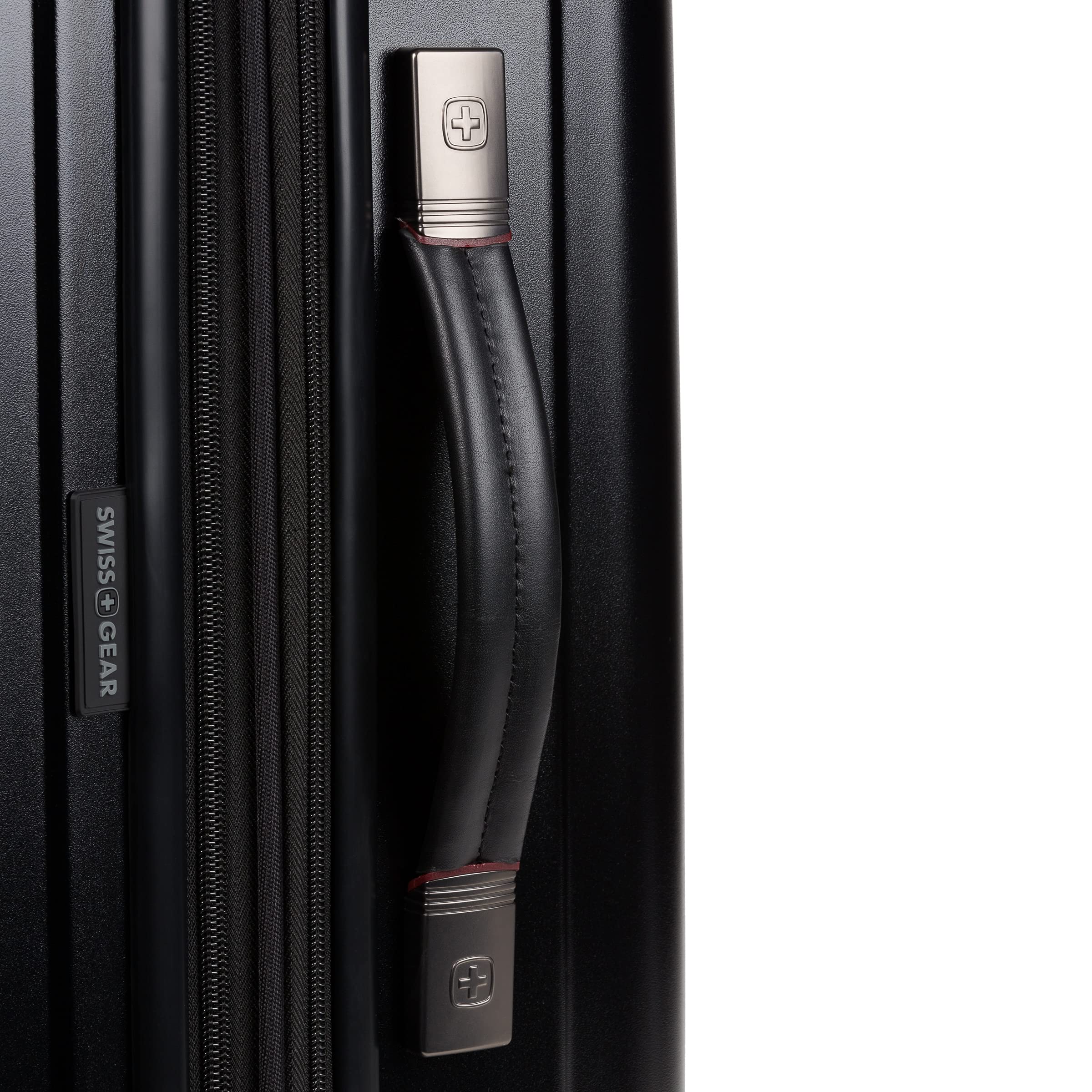 SwissGear 7910 Hardside Expandable Luggage with Spinner Wheels, TSA Lock and USB, Black, Checked-Large 27-Inch - Image 8