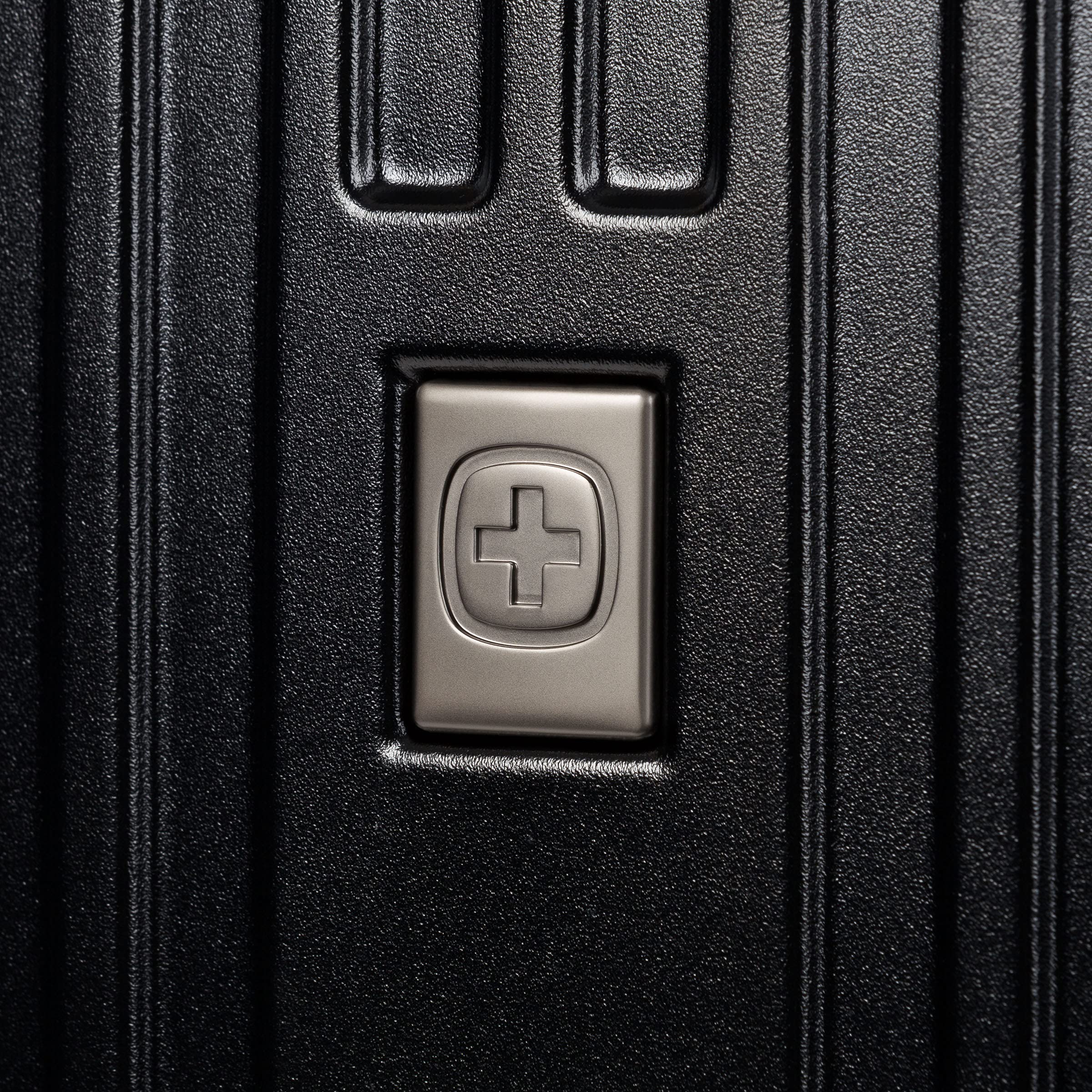 SwissGear 7910 Hardside Expandable Luggage with Spinner Wheels, TSA Lock and USB, Black, Checked-Large 27-Inch - Image 9