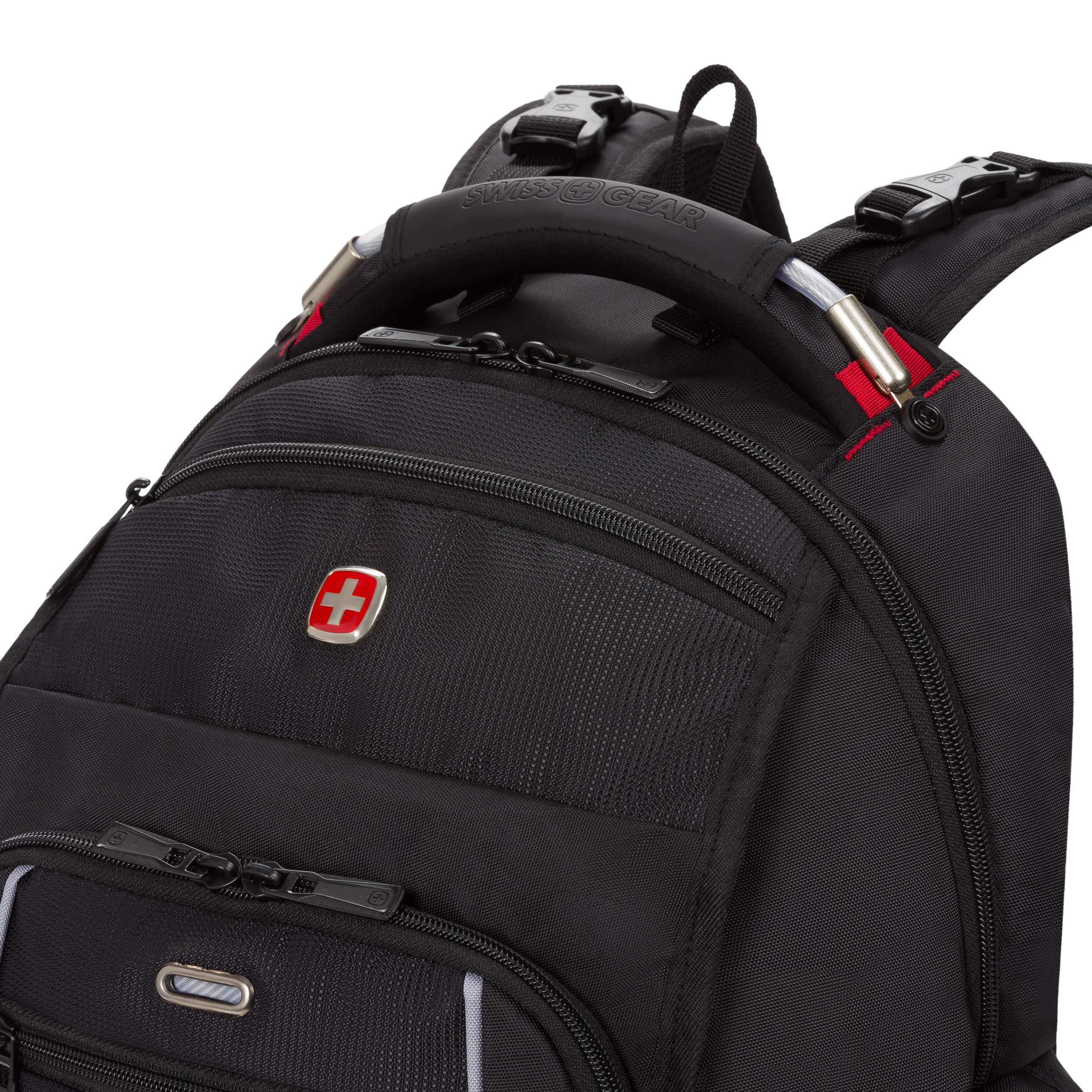 SwissGear Diaper Bag Backpack, Multifunction Travel Backpack, Maternity Baby Changing Bags, Men’s and Women’s - Black - Image 9