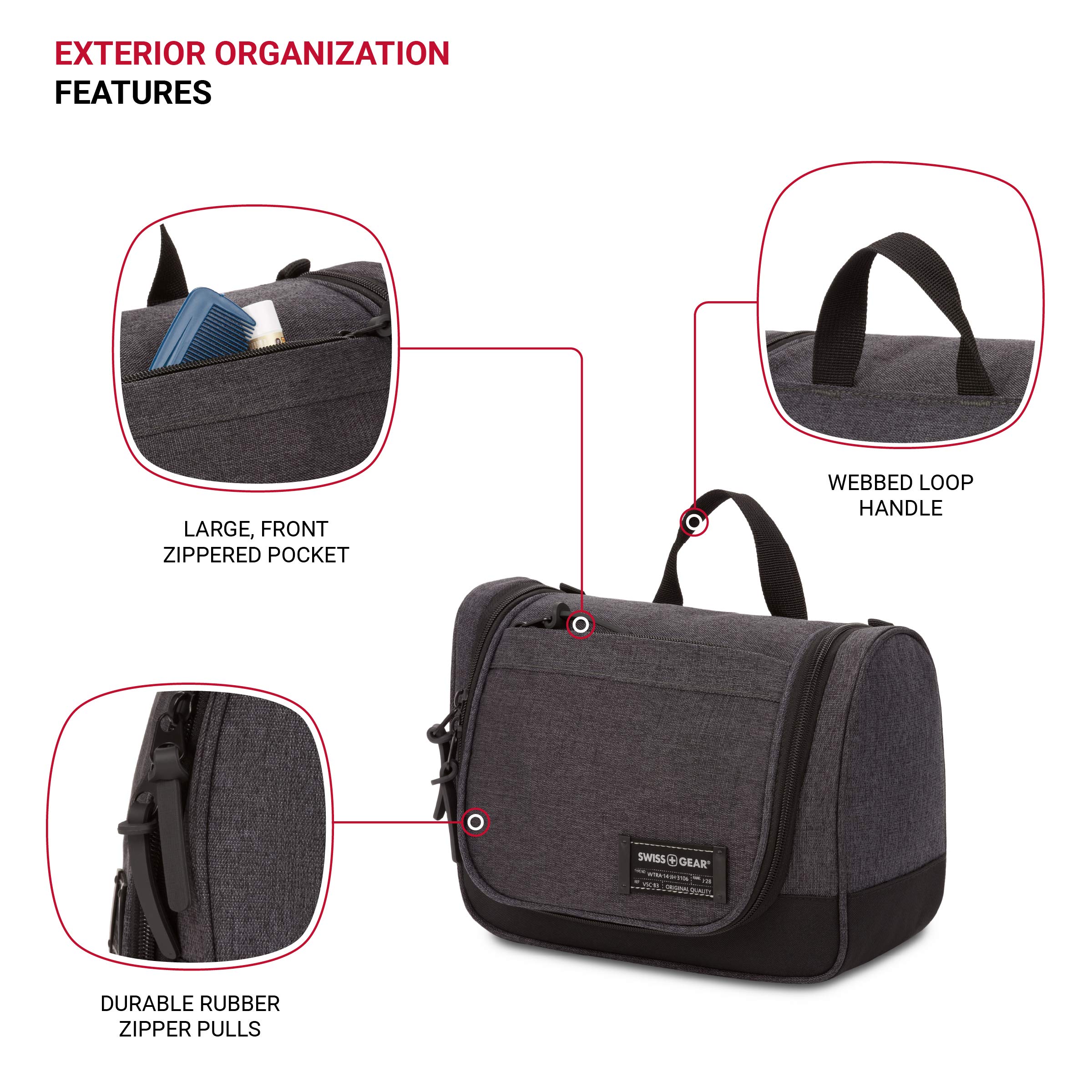 SwissGear Getaway Toiletry Bag - Image 3