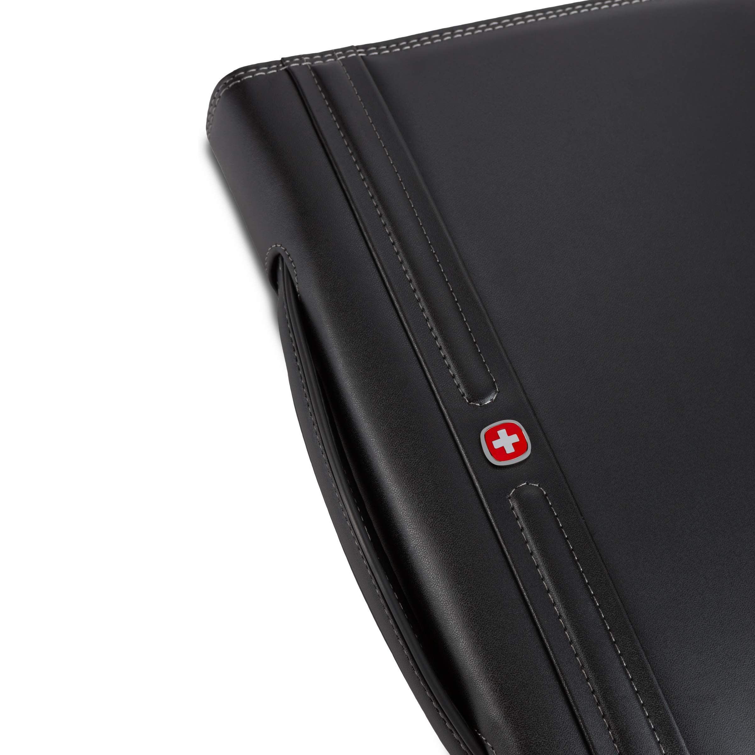 Wenger Concept Zippered Padfolio, Padded Document Organizer, Black - Image 8