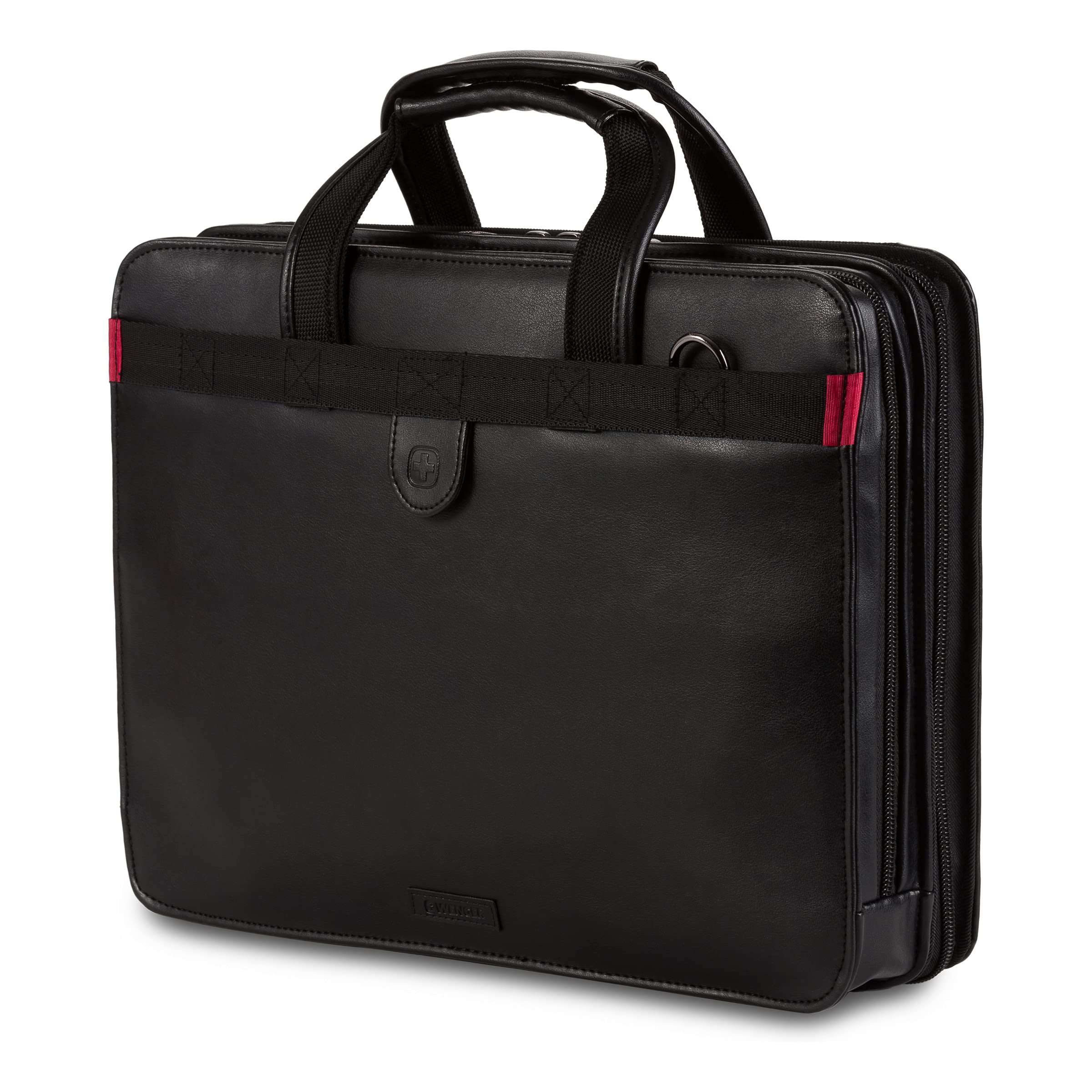Wenger Luggage Proxy Zippered Laptop Presentation Padfolio, Black, 14-inch (601675) - Image 8